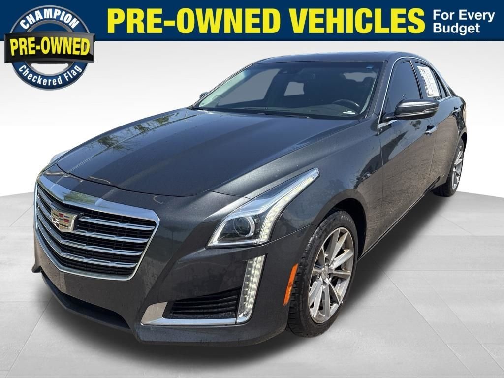 Used 2018 Gray Cadillac 3.6L Luxury image 1