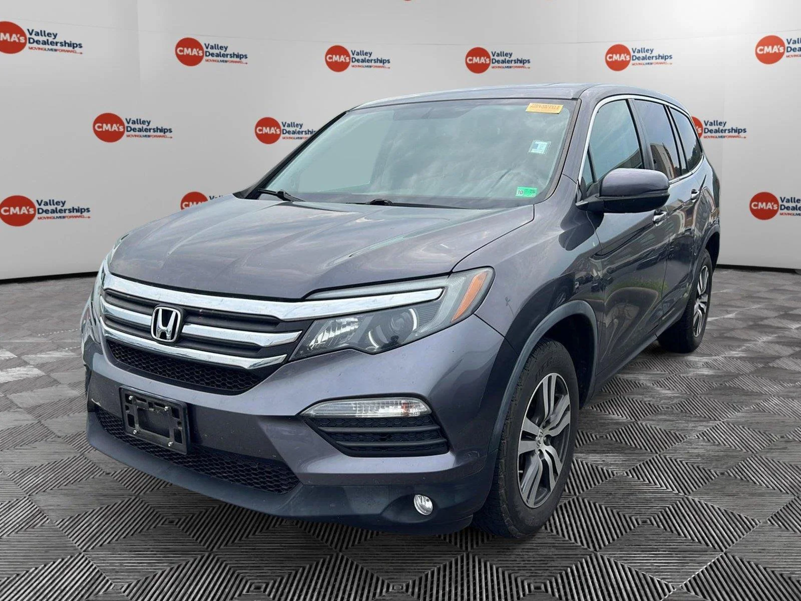 Certified Used 2017 Modern Steel Metallic Honda EX-L image 1