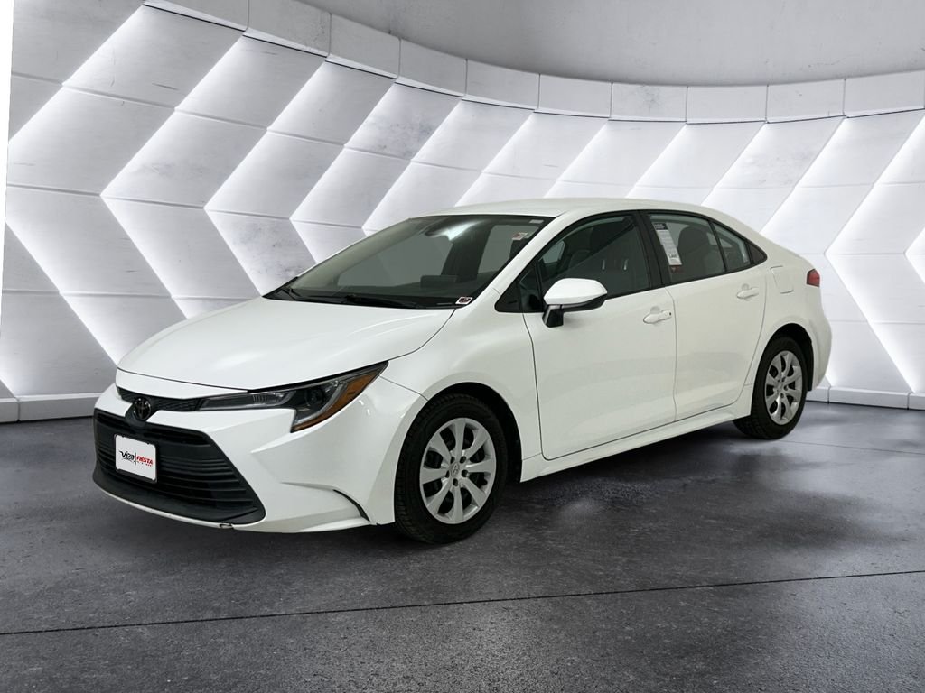 Used 2023 White Toyota LE image 3