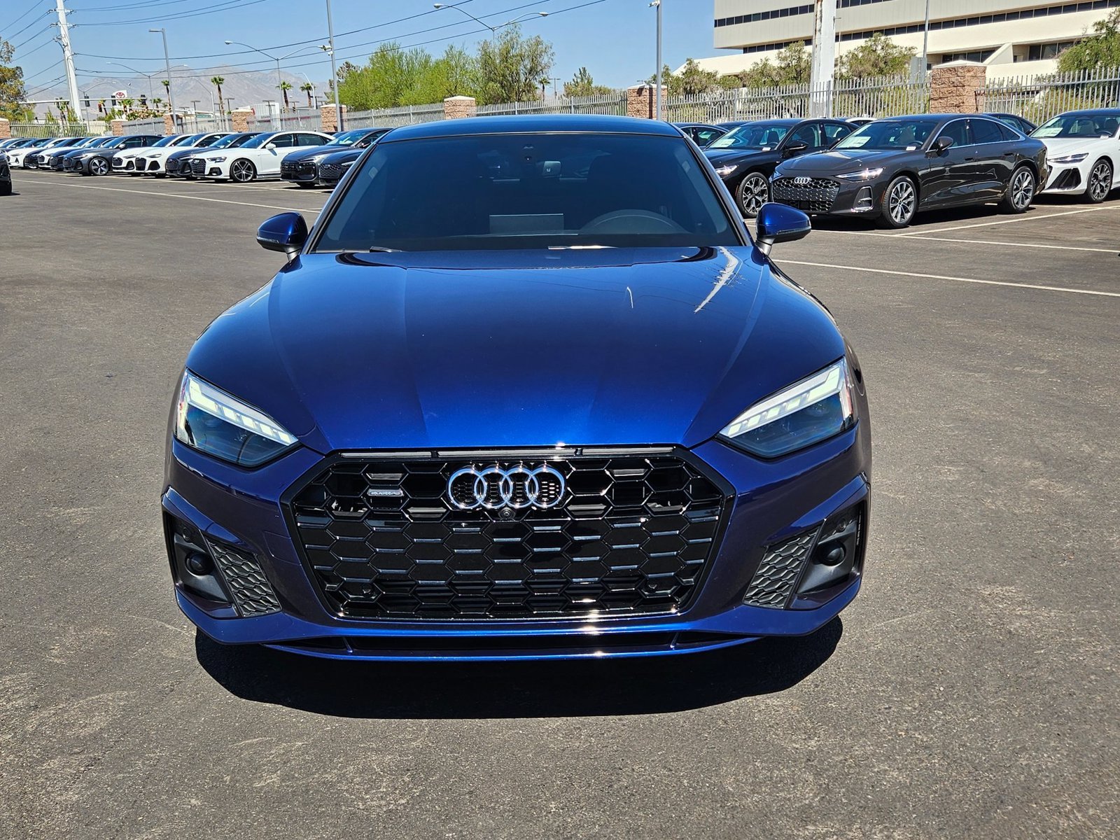 Used 2021 Navarra Blue Metallic Audi S line Premium Plus image 2