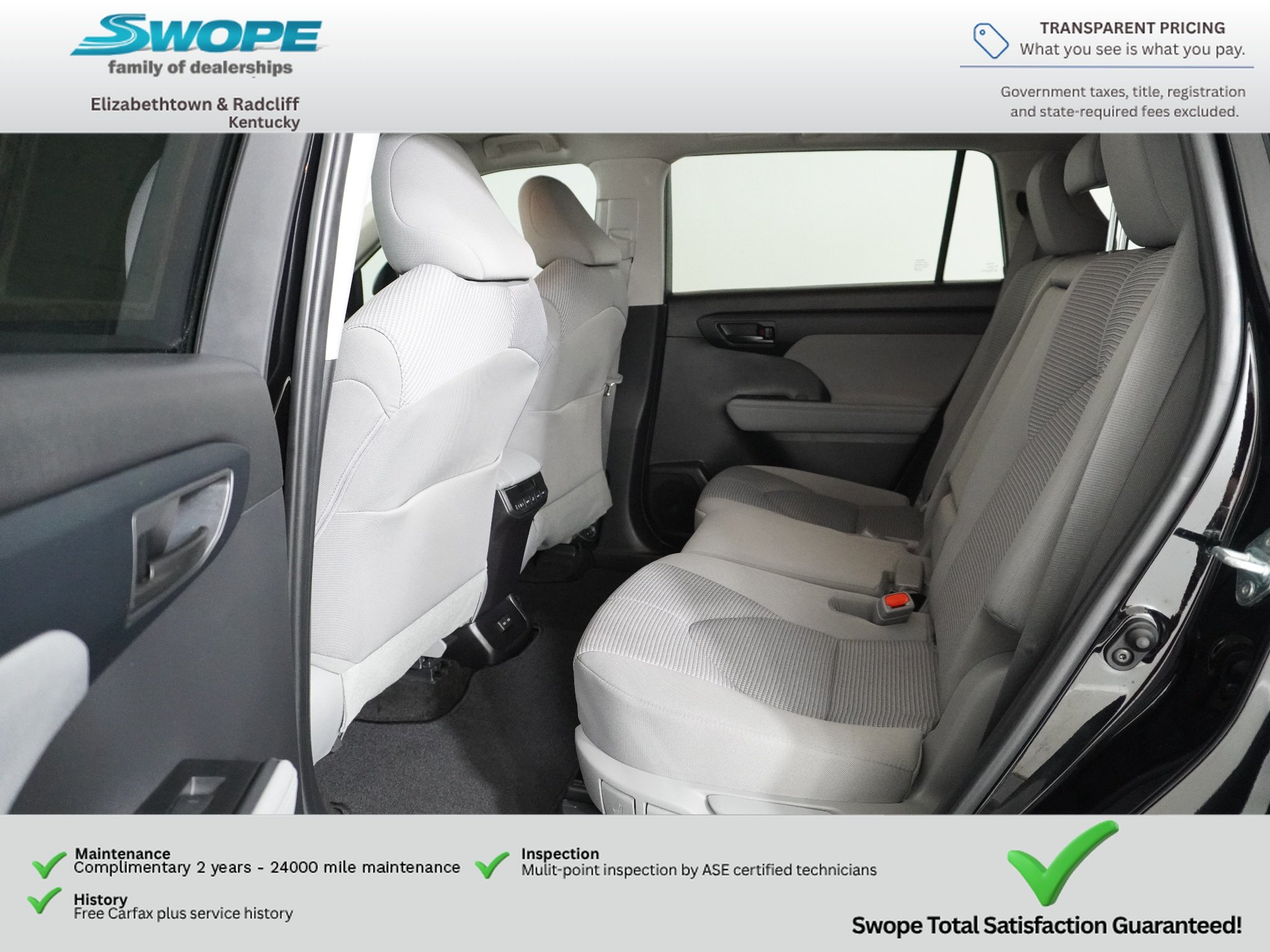 Used 2023 Midnight Black Metallic Toyota Hybrid LE image 12