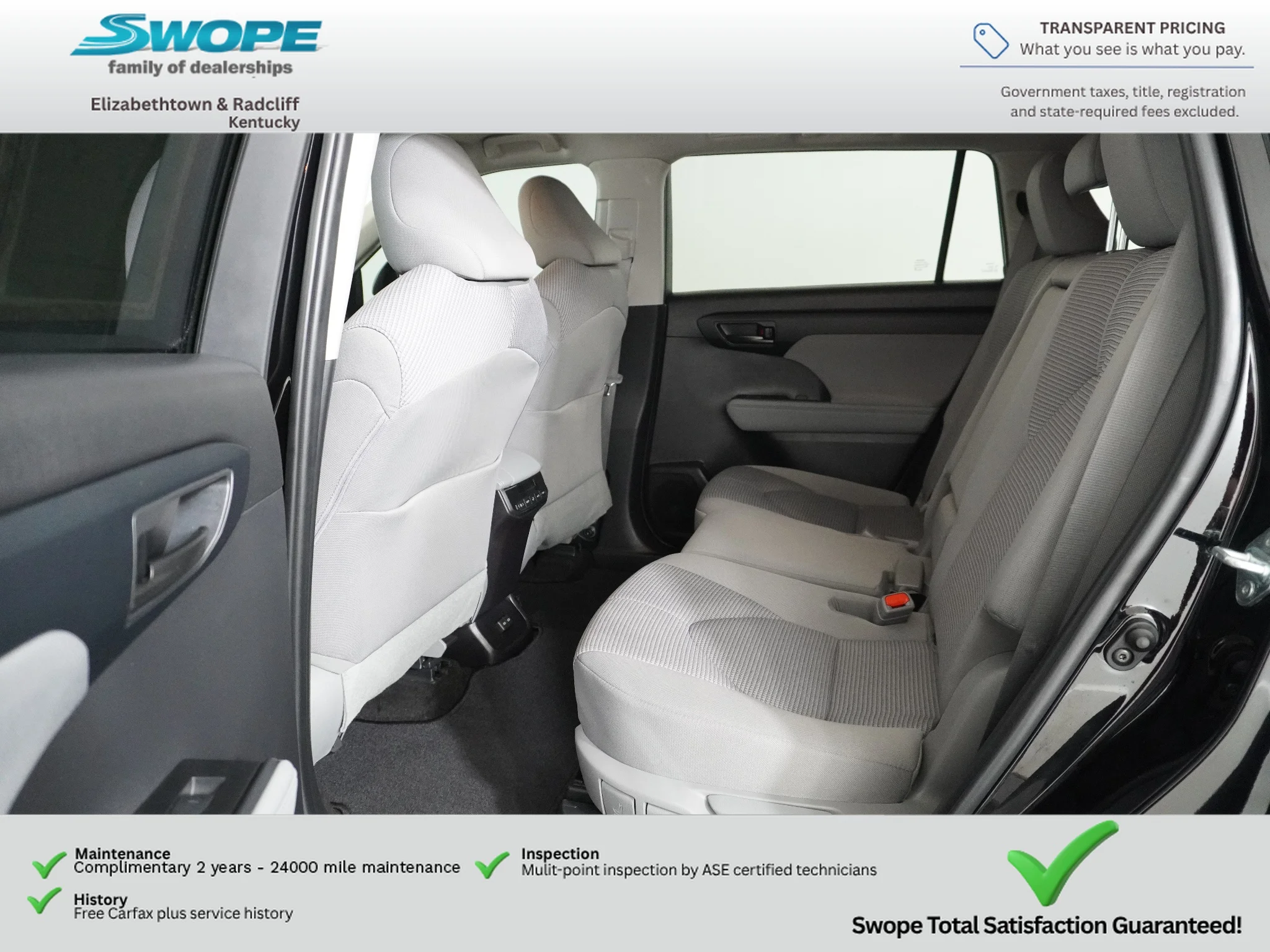 Used 2023 Midnight Black Metallic Toyota Hybrid LE image 12