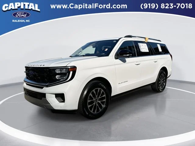 Used 2025 White Ford Platinum image 1