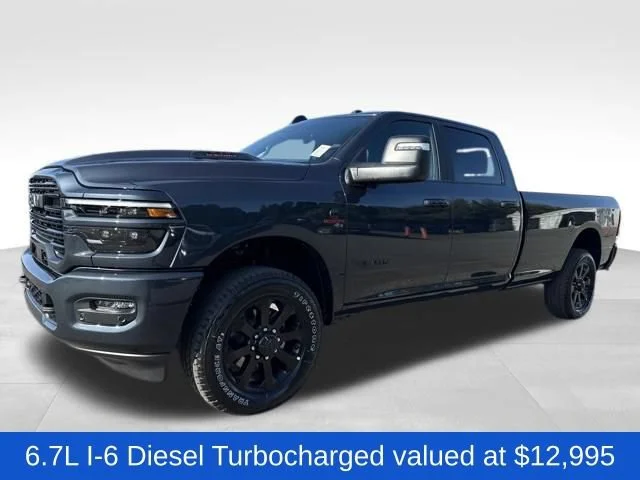 New 2026 Forged Blue Metallic Exterior Paint RAM Laramie image 3