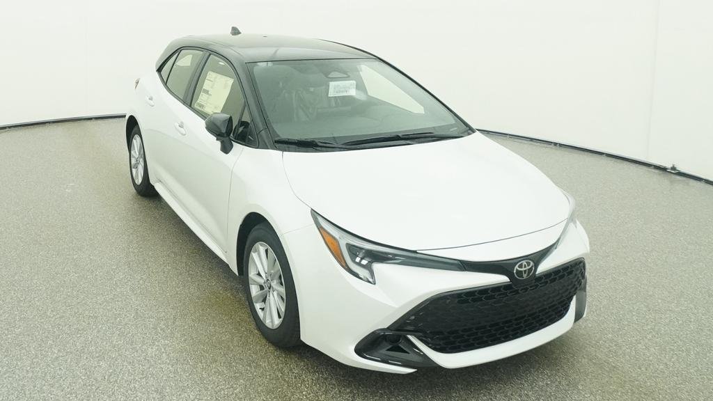 New 2027 Wind Chill Pearl with Black roof Toyota SE image 8