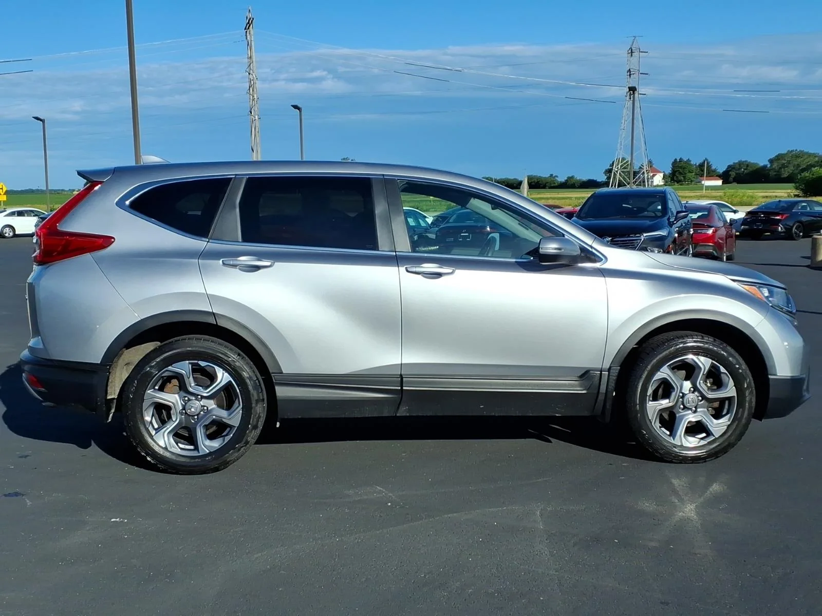 Used 2019 Lunar Silver Metallic Honda EX image 2