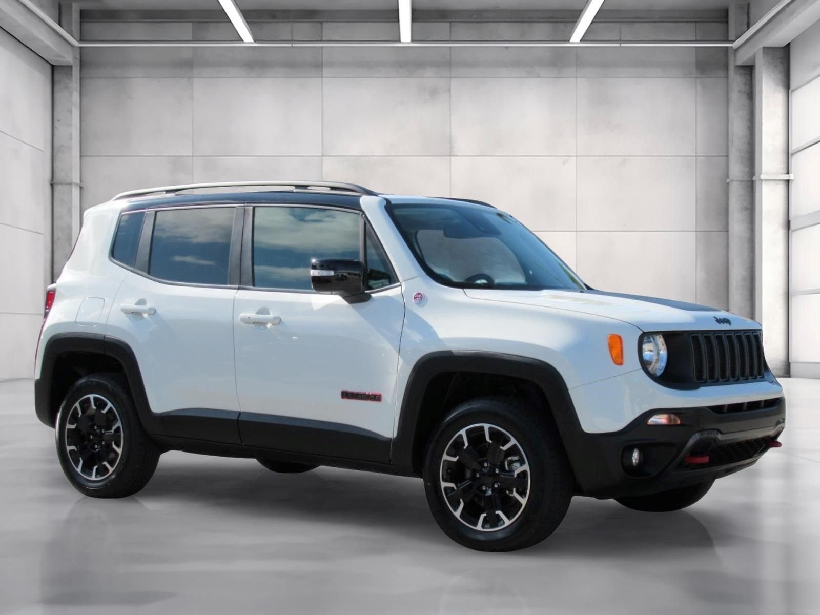 Certified Used 2023 White Jeep Trailhawk image 1