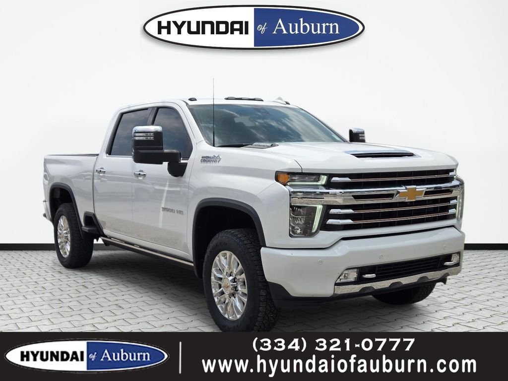 Used 2021 White Chevrolet High Country image 1