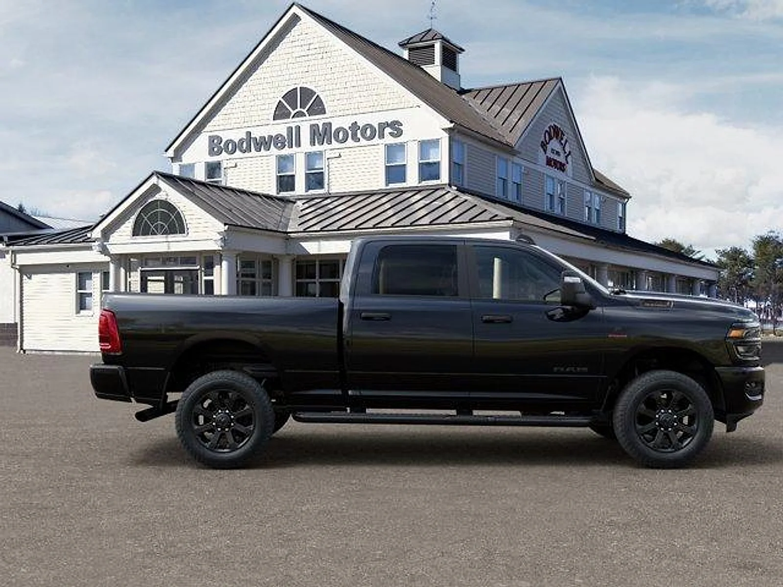New 2026 Diamond Black Crystal Pearlcoat RAM Big Horn Crew Cab 4x4 6