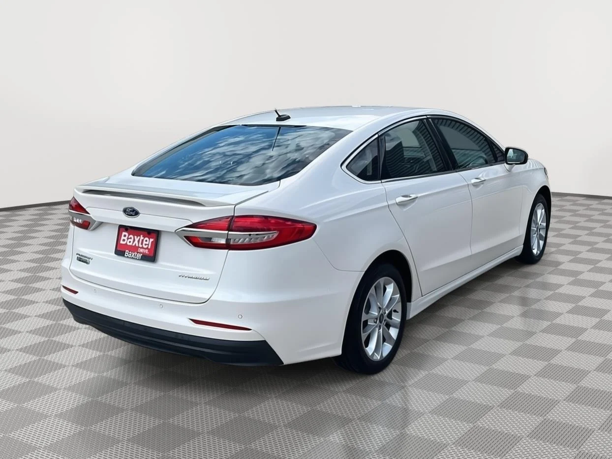 Certified Used 2019 White Platinum Metallic Tri-Coat Ford Titanium image 8