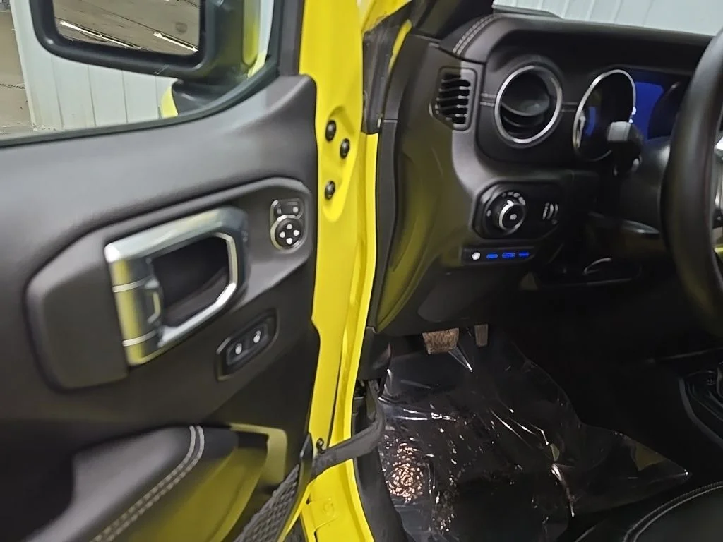 Used 2023 Yellow Jeep Sahara 4xe image 27