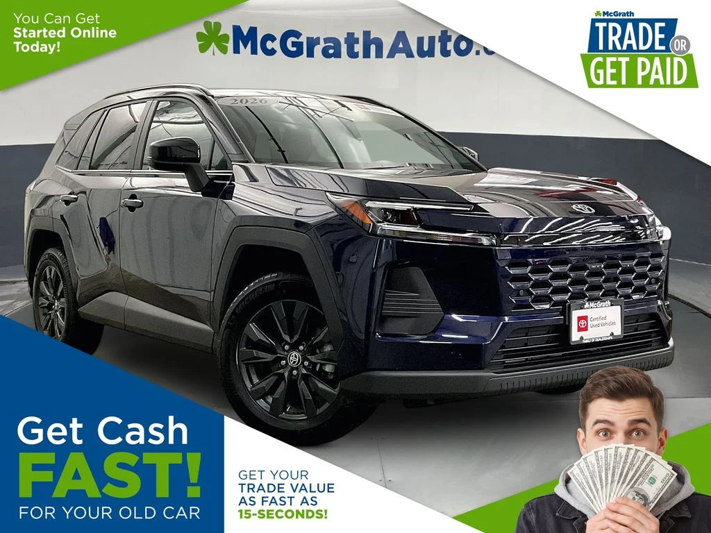 Certified Used 2026 Blue Toyota XLE Premium image 1