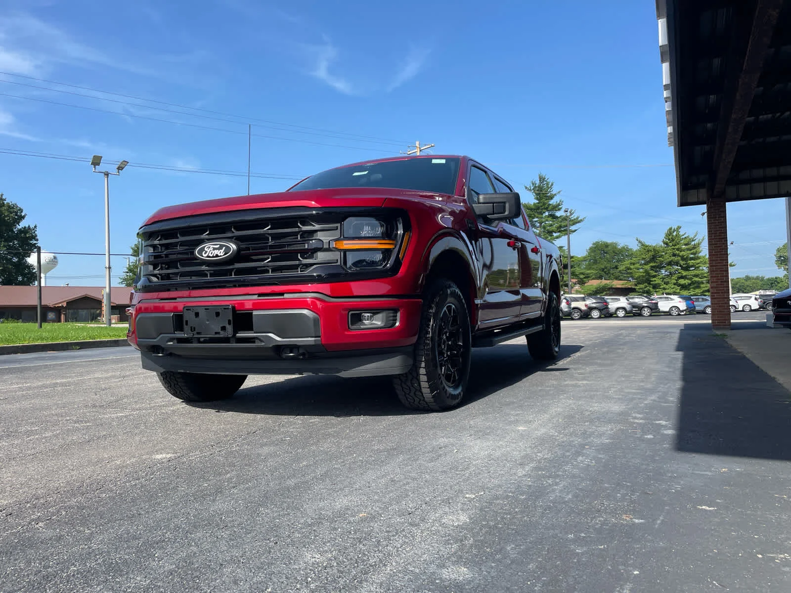 New 2026 Ruby Red Metallic Tinted Clearcoat Ford XLT image 24