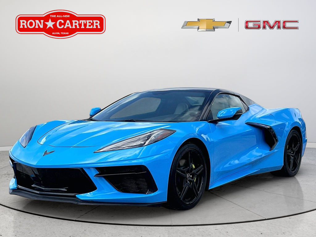 Used 2023 Blue Chevrolet Stingray image 3