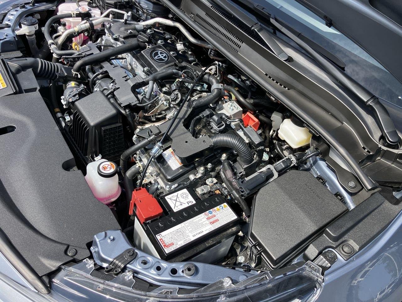 Used 2025 Blue (Celestite) Toyota Hybrid LE image 31
