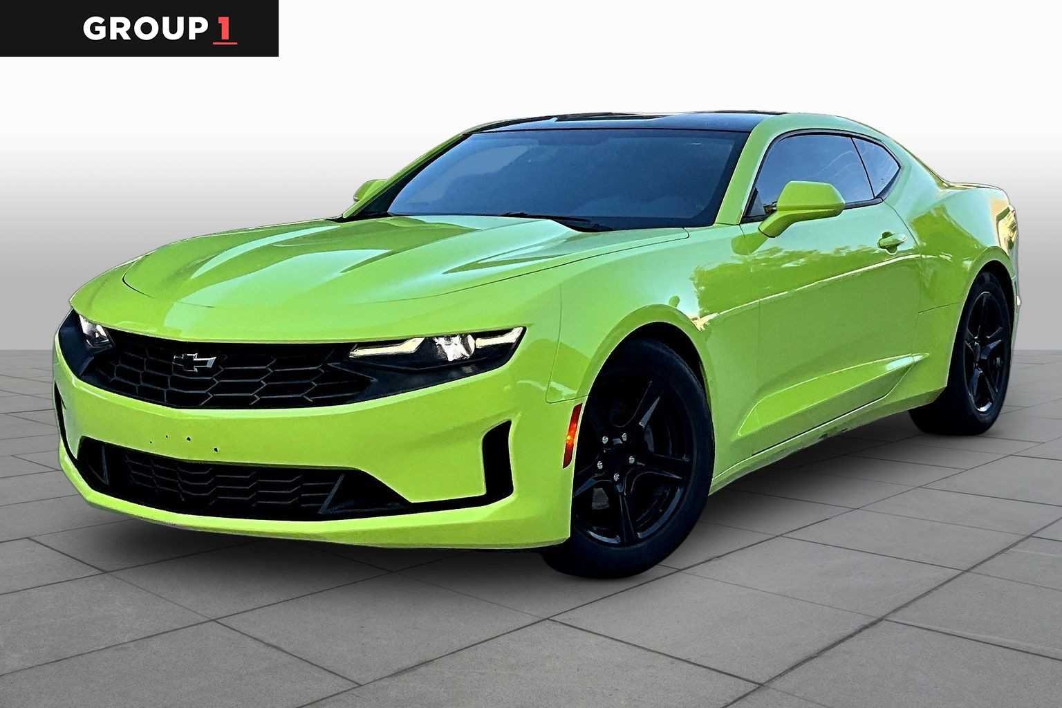 Pre-Owned 2021 Chevrolet Camaro 1LT 2dr Car in Houston #M0122579