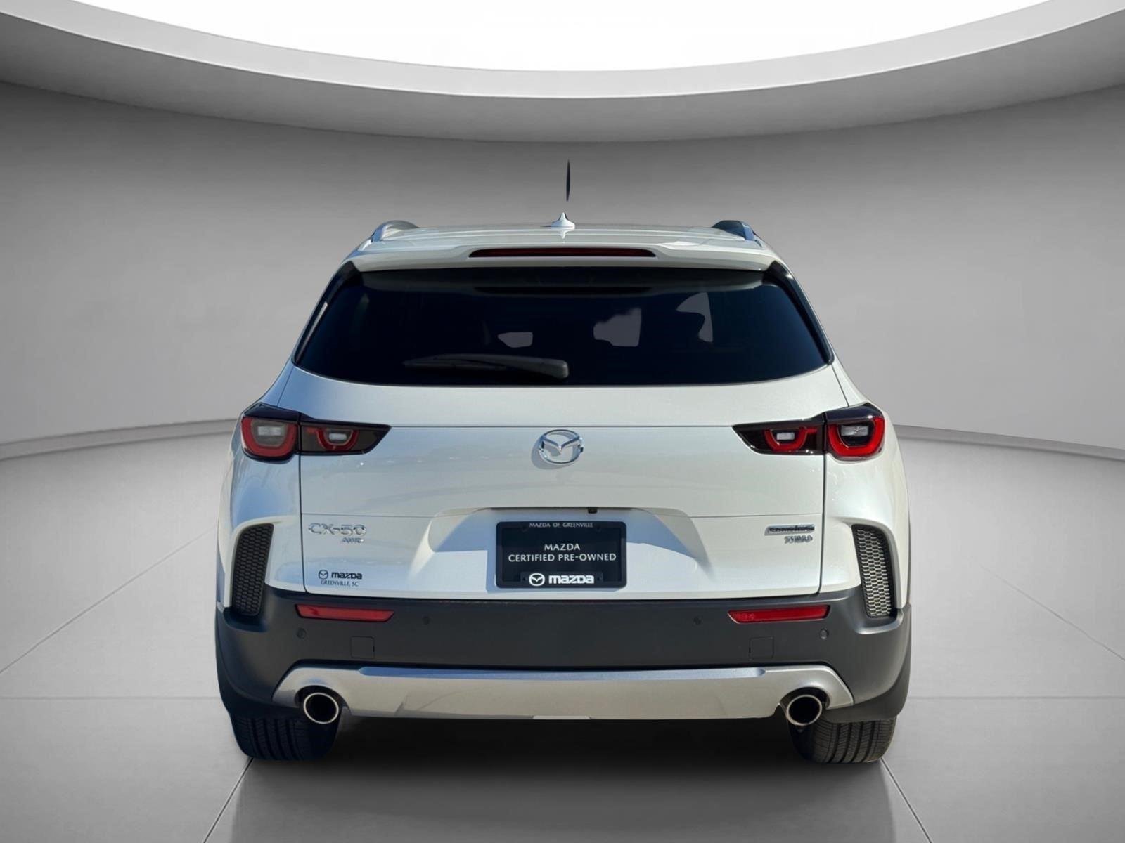 Used 2025 Wind Chill Pearl Mazda 2.5 Turbo Premium Plus Package image 16