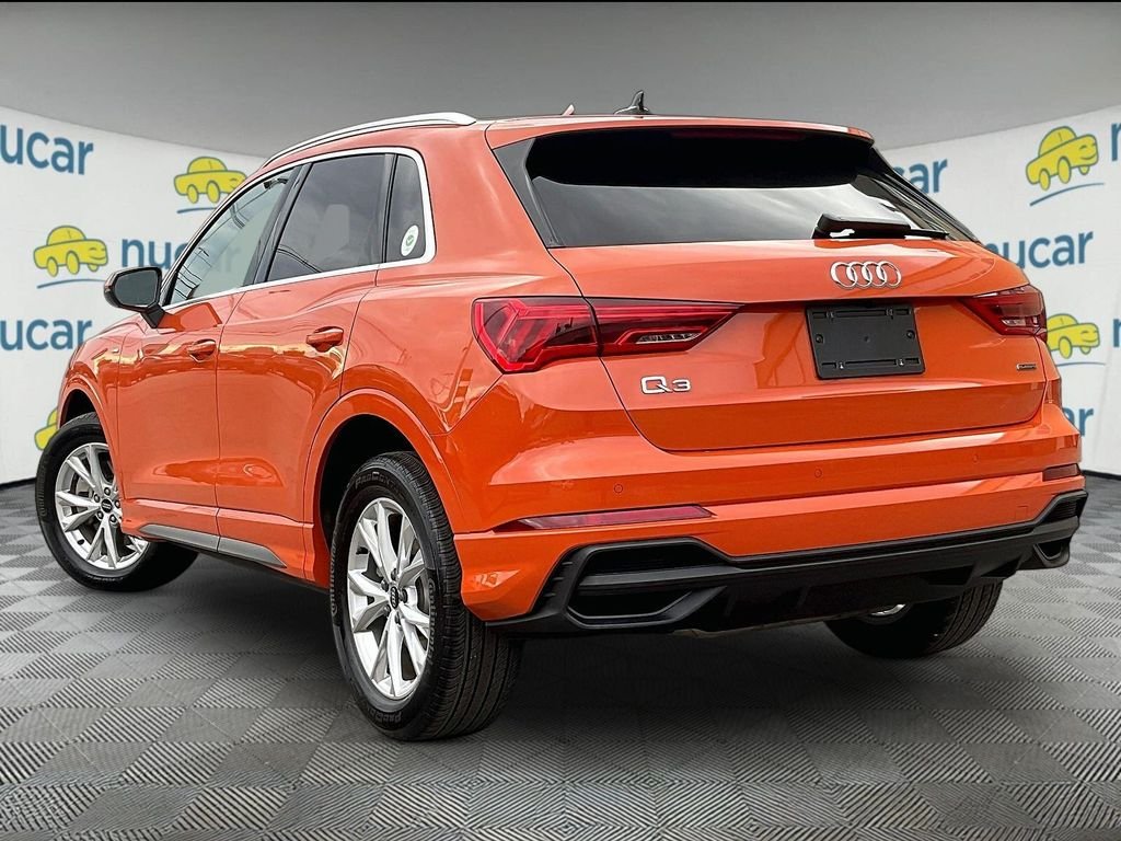 Used 2025 Orange Audi Premium image 4