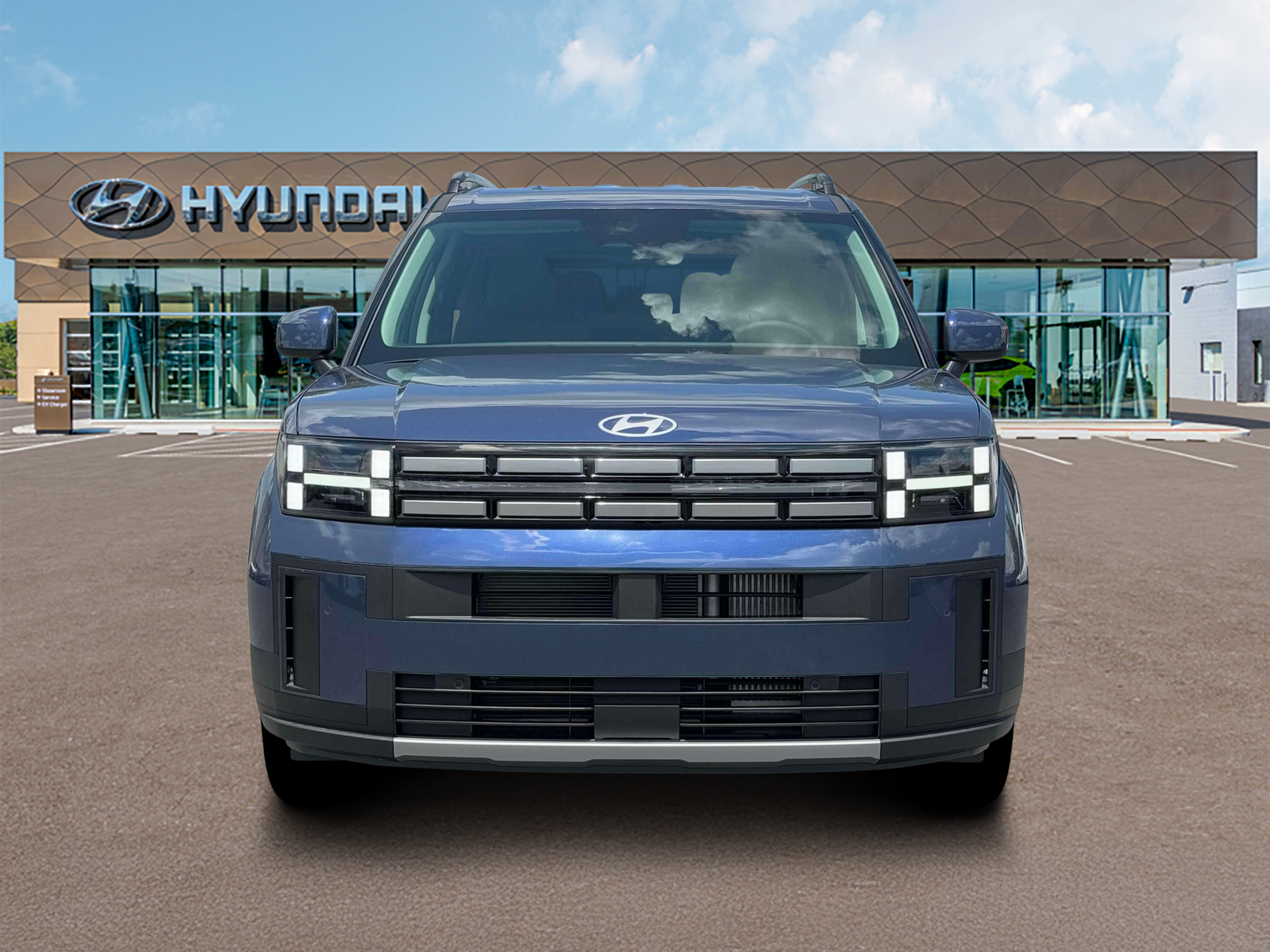 New 2026 Atlantis Blue Hyundai SEL AWD image 12