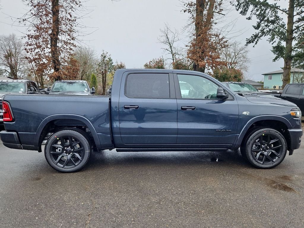 New 2026 Forged Blue Metallic Exterior Paint RAM Laramie image 8