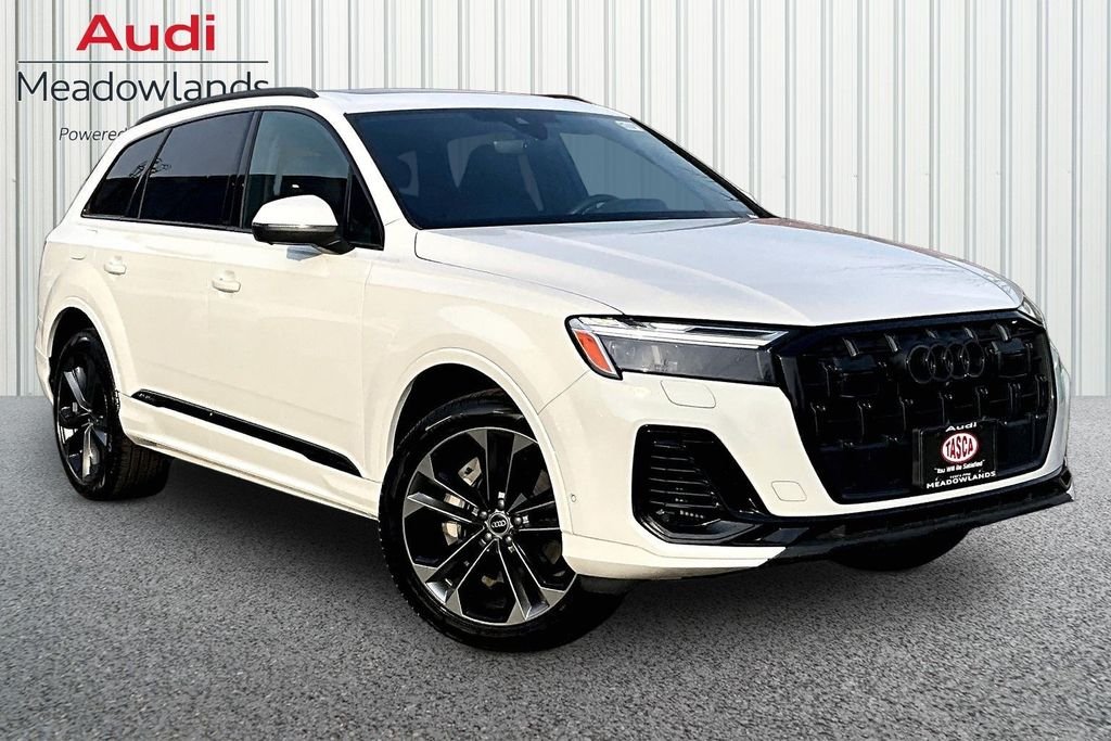 Used 2025 White Audi 55 Premium Plus image 3