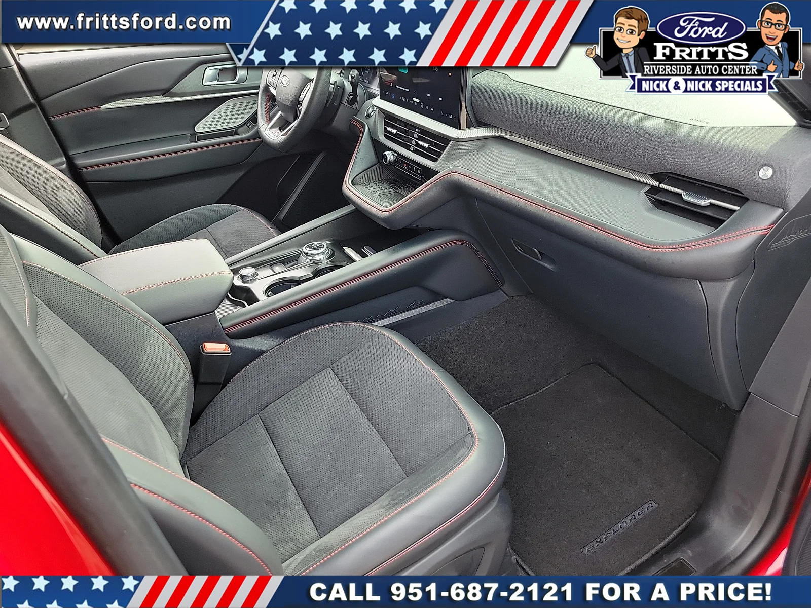 Certified Used 2025 Red Metallic Ford ST image 16