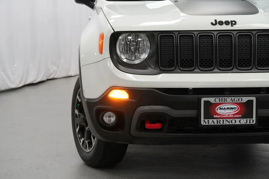 Certified Used 2023 White Jeep Trailhawk image 7