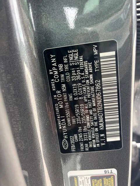 Used 2022 Gray Genesis 2.5T image 15