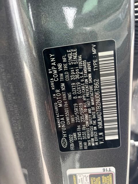 Used 2022 Gray Genesis 2.5T image 15