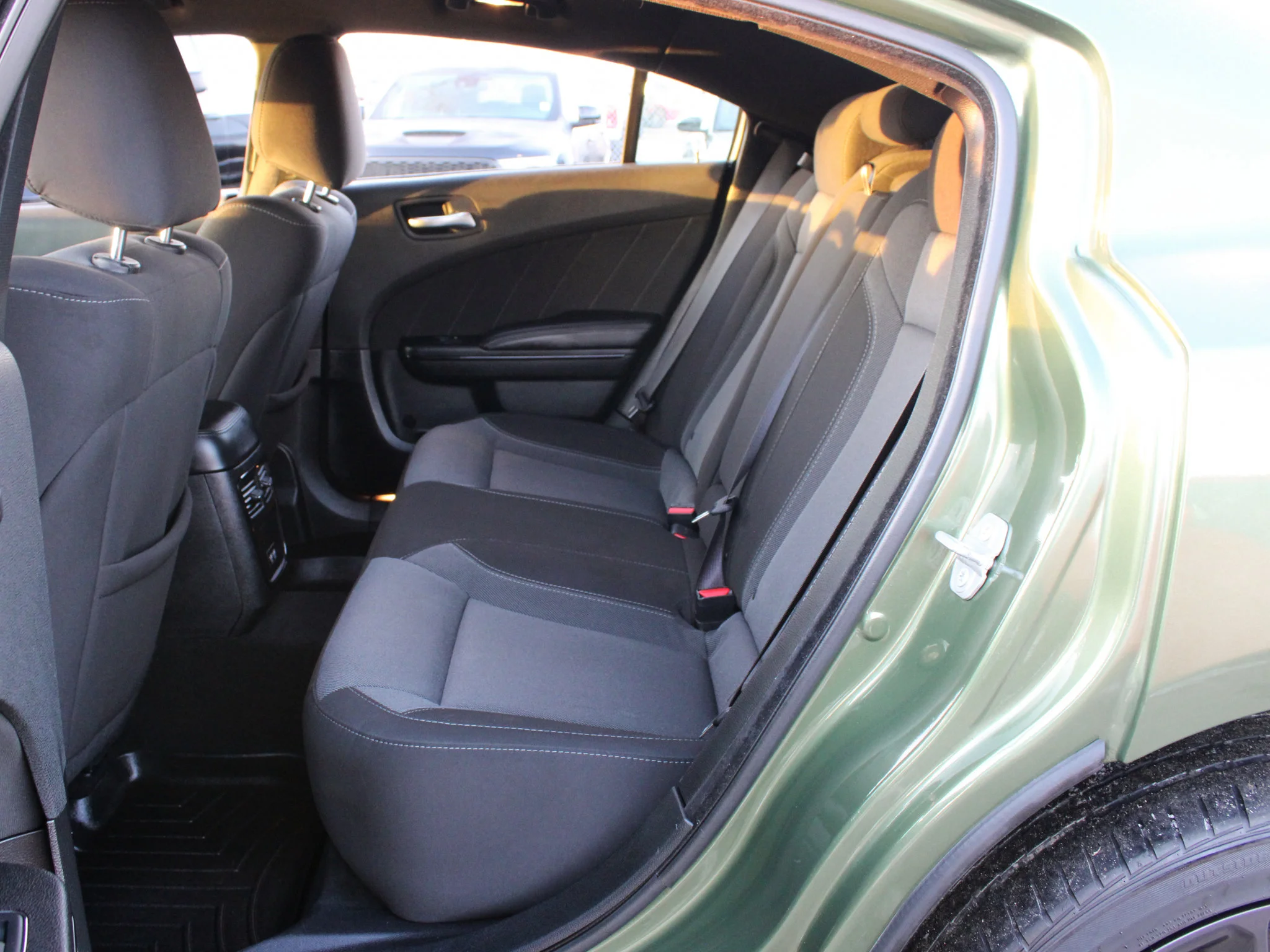 Certified Used 2021 Green Dodge SXT * 300HP V6 | Blacktop Package | Heated Seats | Navigation | F8 Green Metallic image 15