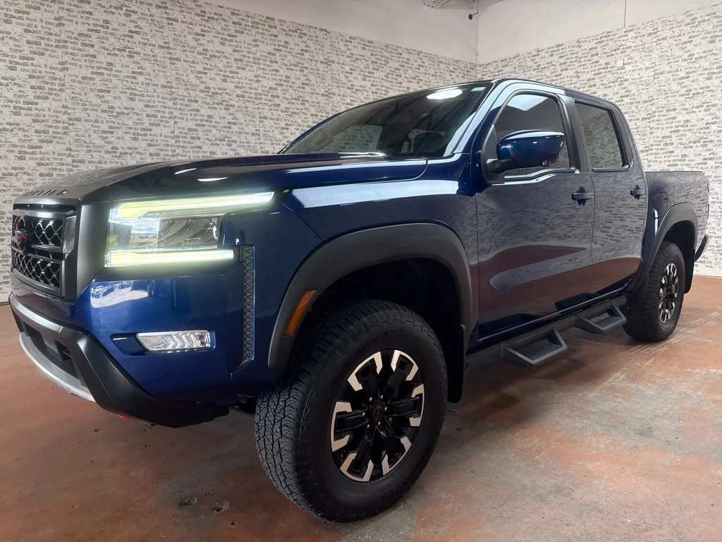Used 2023 Deep Blue Pearl Nissan PRO-4X image 3