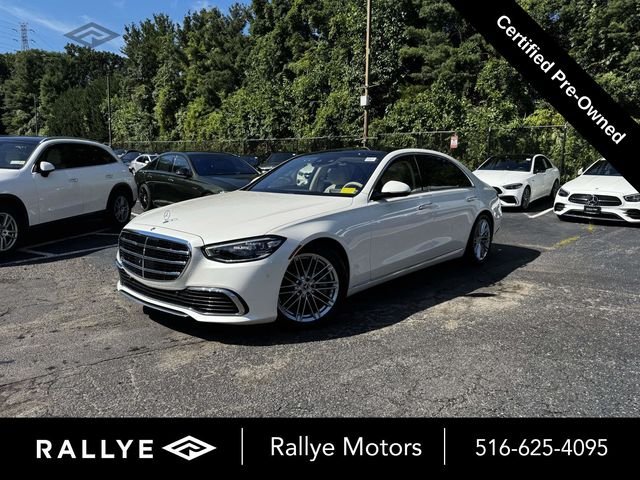 Certified Used 2023 White Mercedes-Benz S 580 image 1
