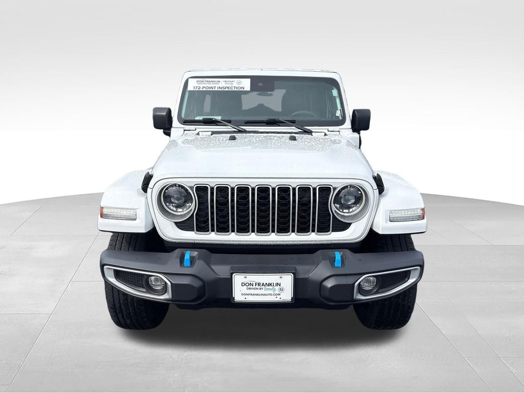 Used 2024 White Jeep Sahara 4xe image 8