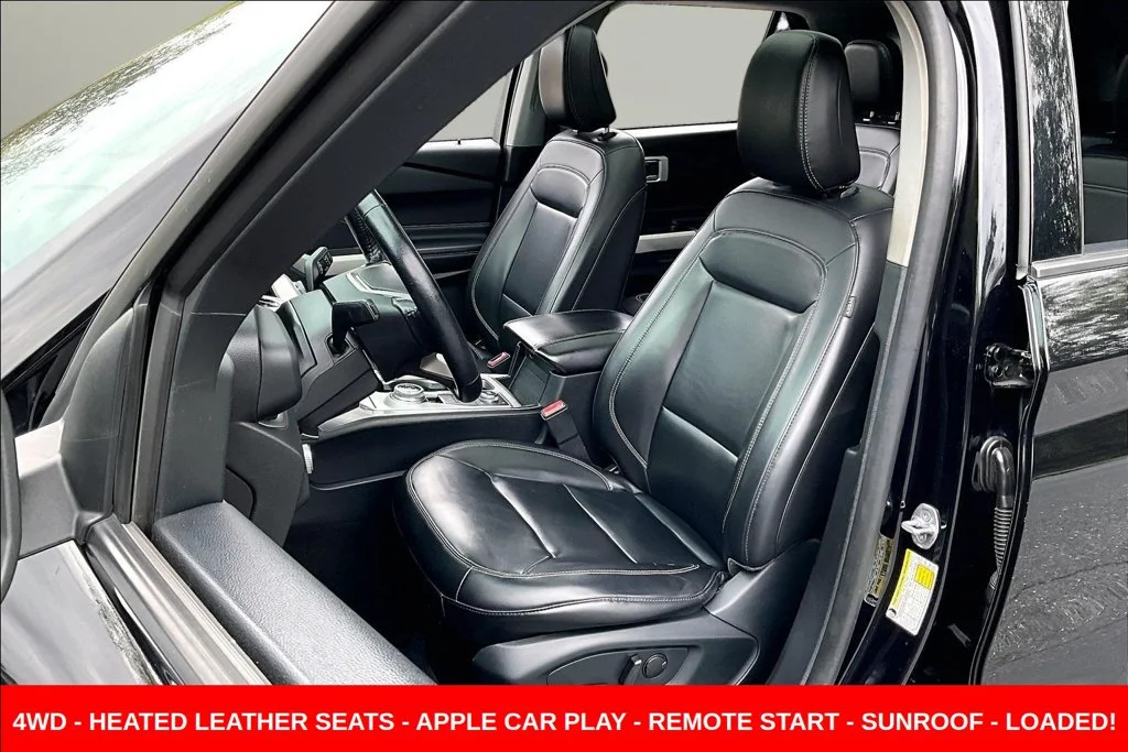 Used 2021 Black Ford XLT image 24