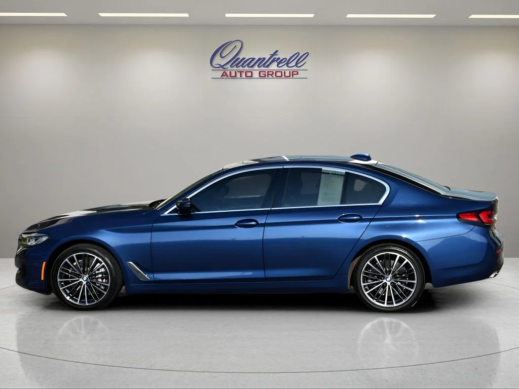 Used 2022 Blue BMW 540i xDrive image 7