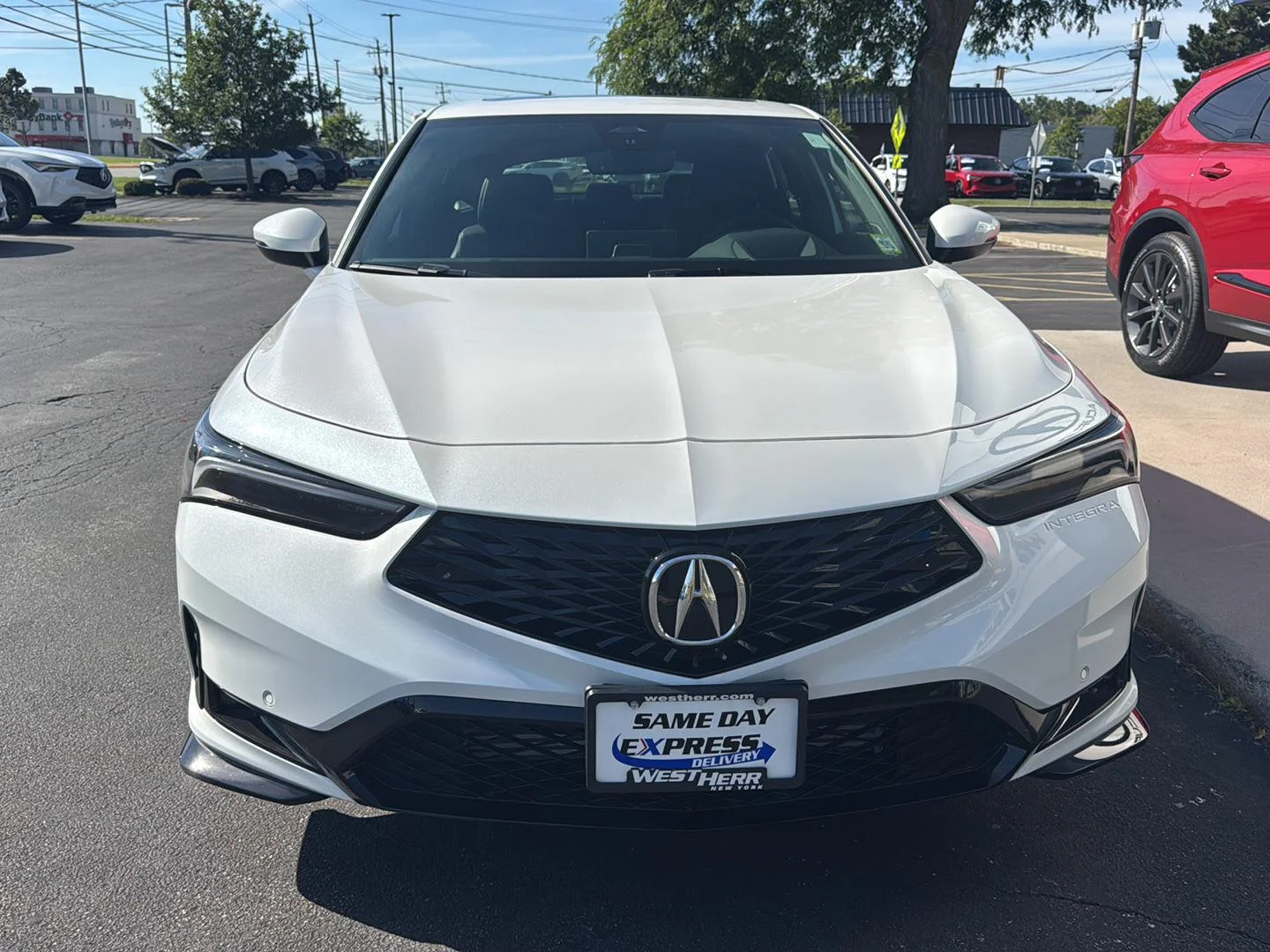 New 2026 Platinum White Pearl Acura w/Tech w/A-SPEC image 3
