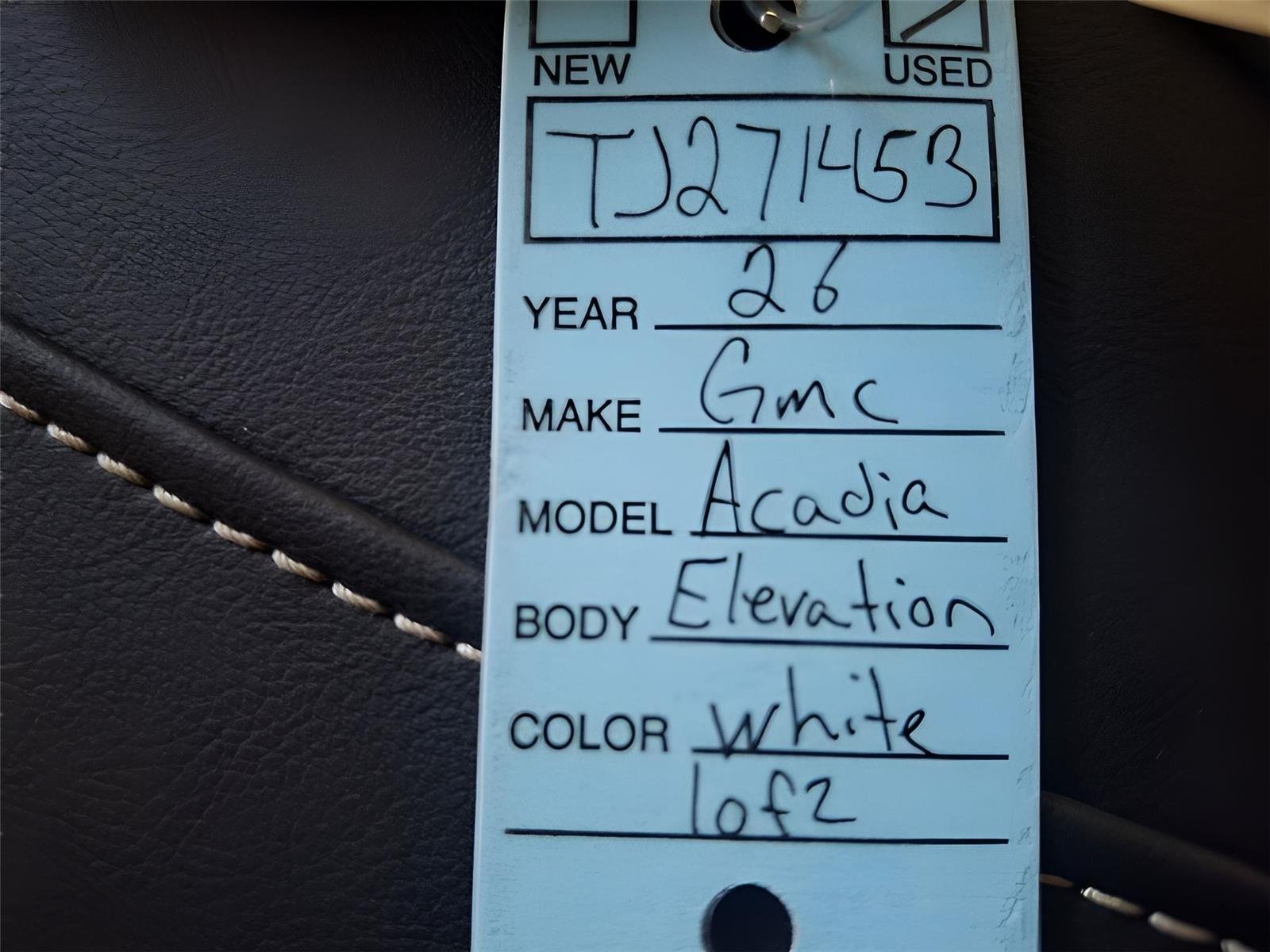 Used 2026 Summit White GMC AWD Elevation image 37