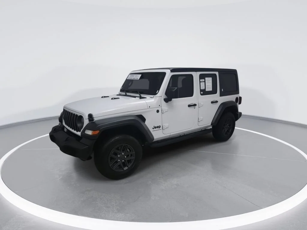 Used 2024 White Jeep Sport S image 6