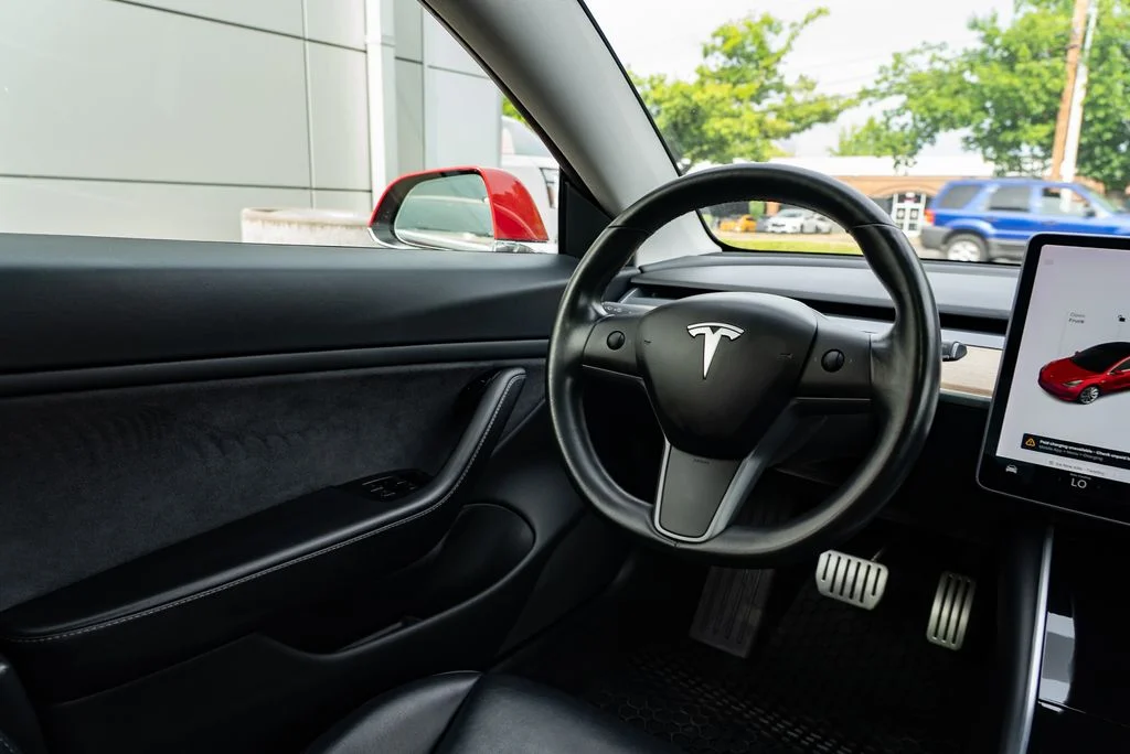 Used 2018 Red Tesla Performance image 11