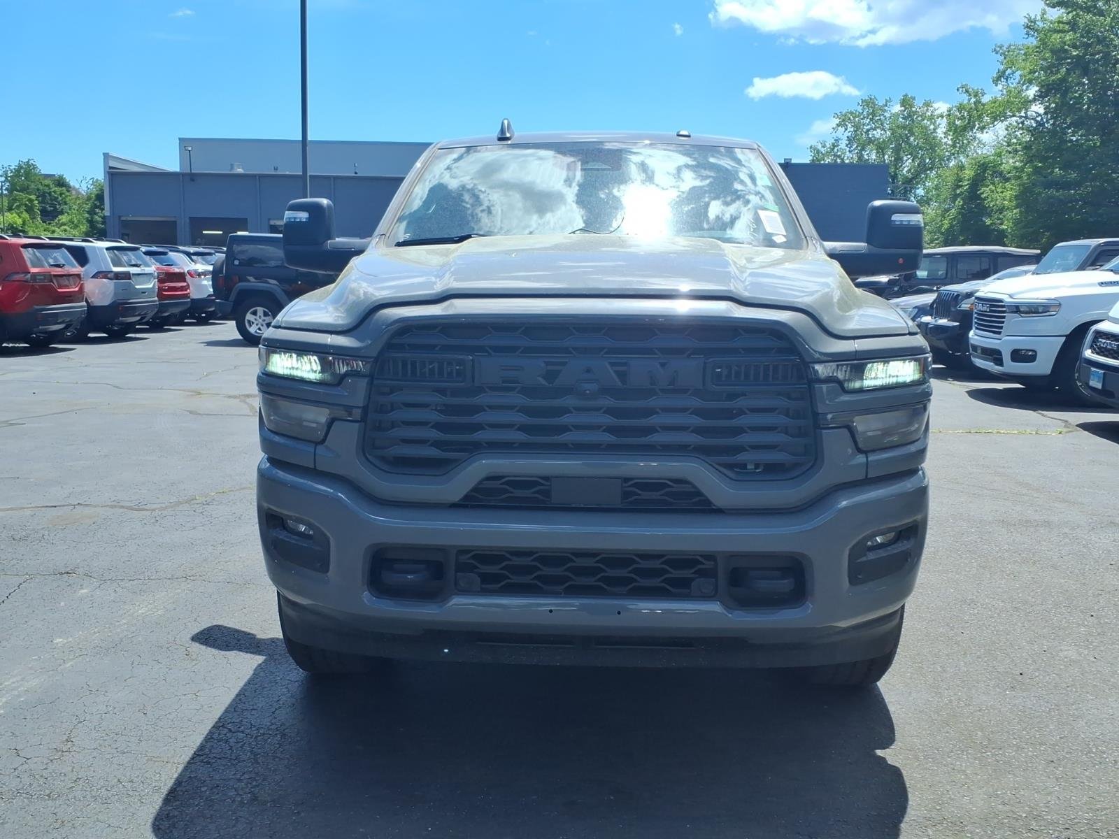 New 2026 Ceramic Gray Clear-Coat Exterior Paint RAM Big Horn image 2
