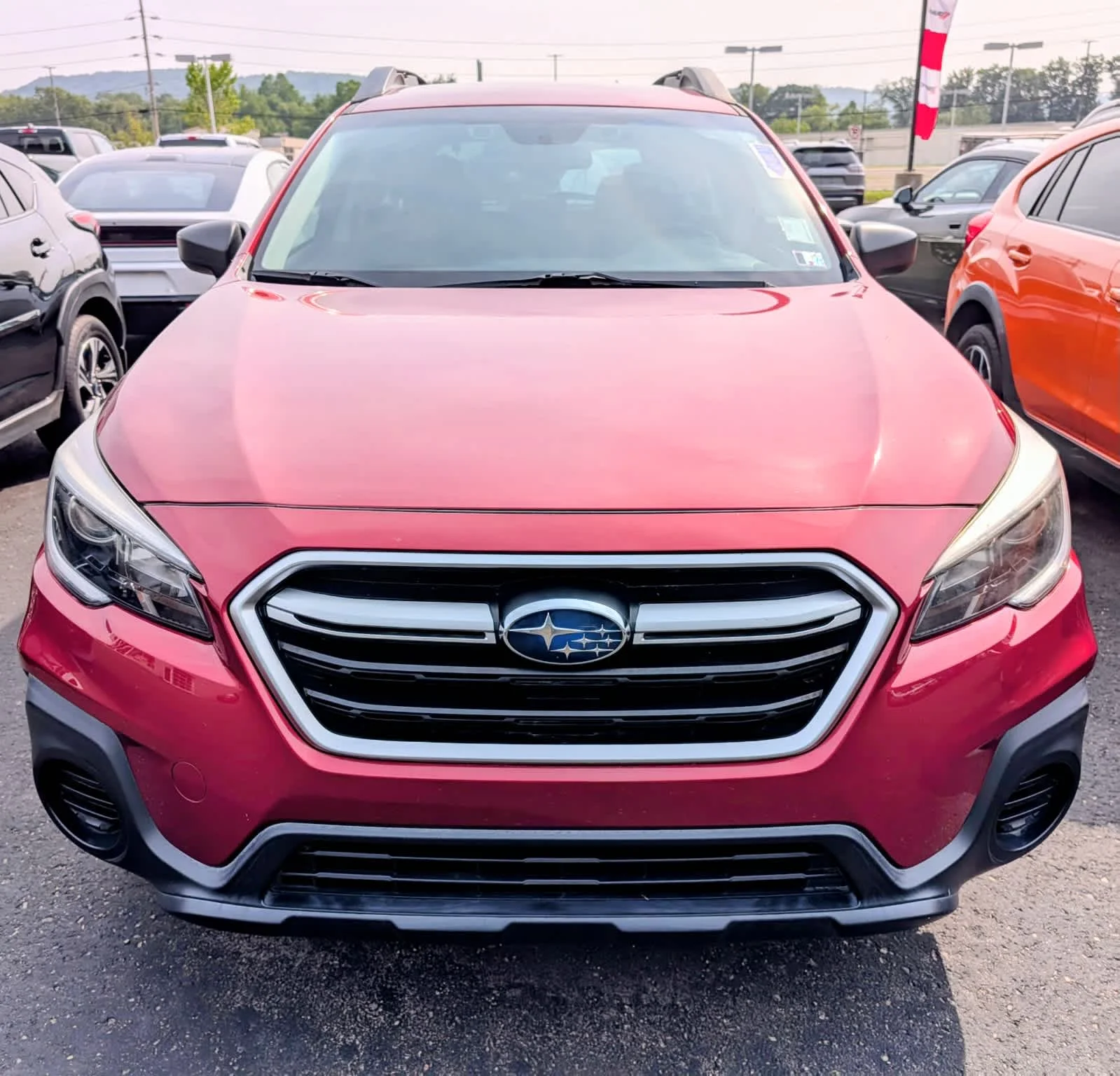 Used 2019 Crimson Red Pearl Subaru  image 2