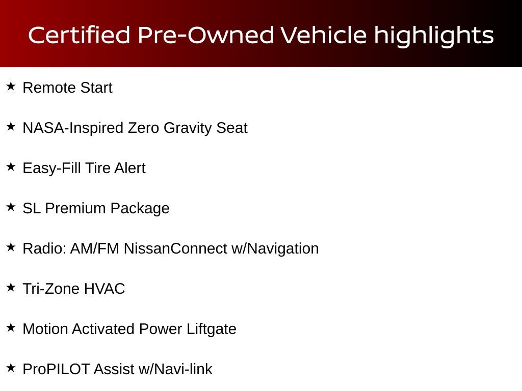 Certified Used 2023 Blue Nissan SL image 4