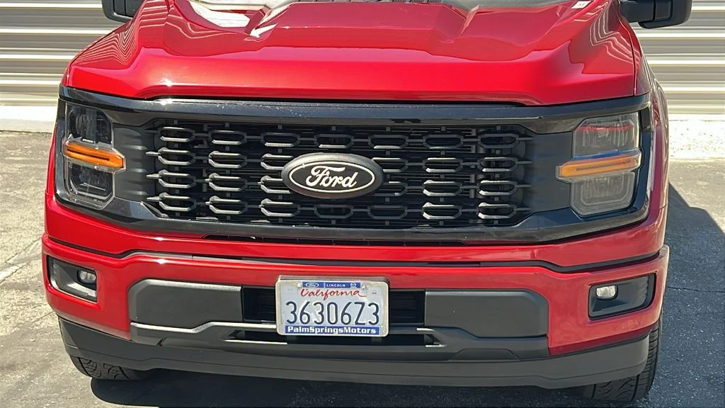 Certified Used 2024 Rapid Red Metallic Tinted Clearcoat Ford STX image 3
