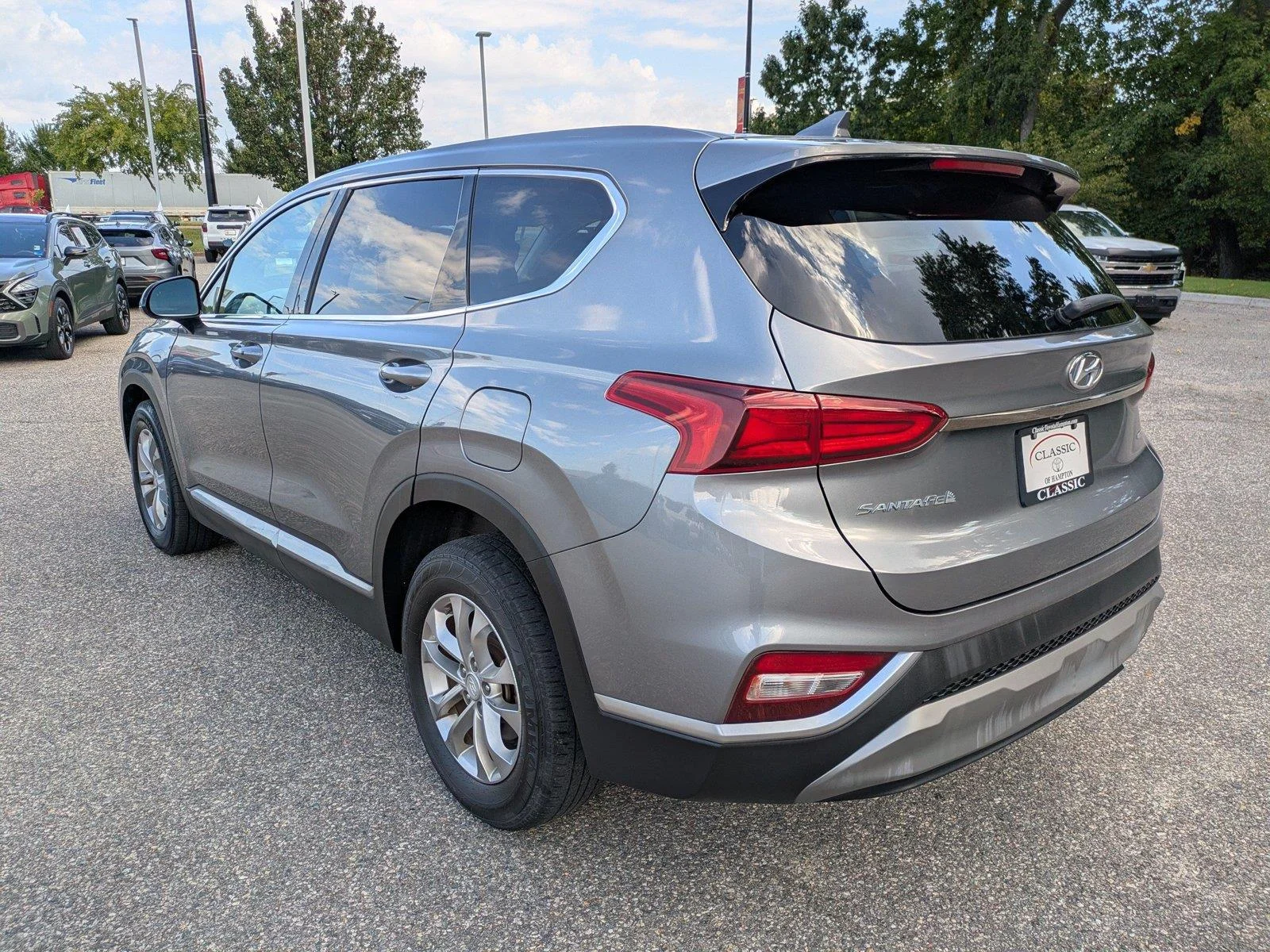 Used 2019 Machine Gray Hyundai SEL image 6