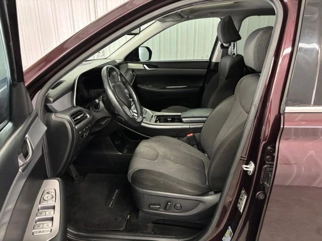 Used 2021 Burgundy Hyundai SEL image 2
