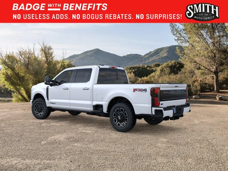 New 2026 Star White Metallic Tri-Coat Ford F-250® Platinum® image 5