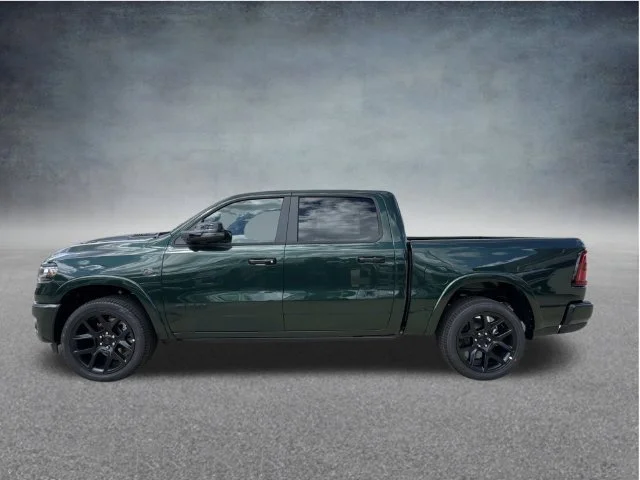 New 2027 Serrano-Green Metallic Exterior Paint RAM Laramie image 13