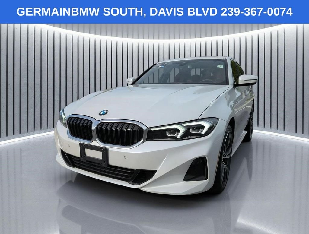 Certified Used 2024 White Metallic BMW 330i image 9