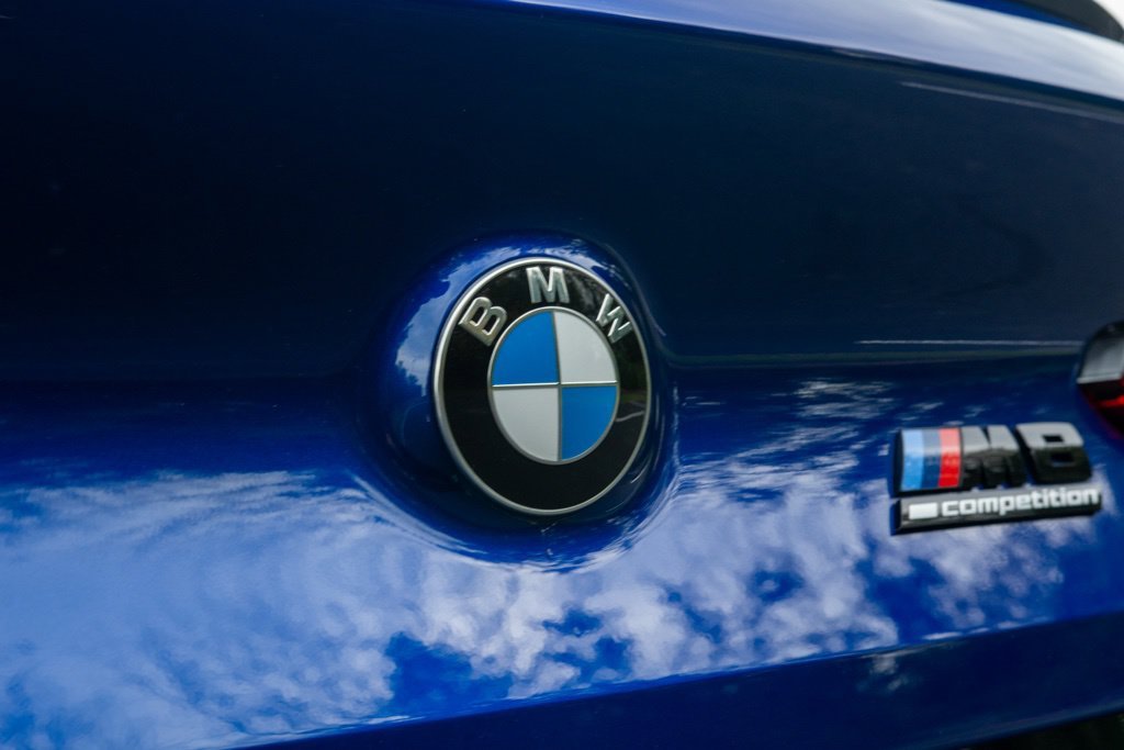 Used 2025 Marina Bay Blue Metallic BMW Competition image 7