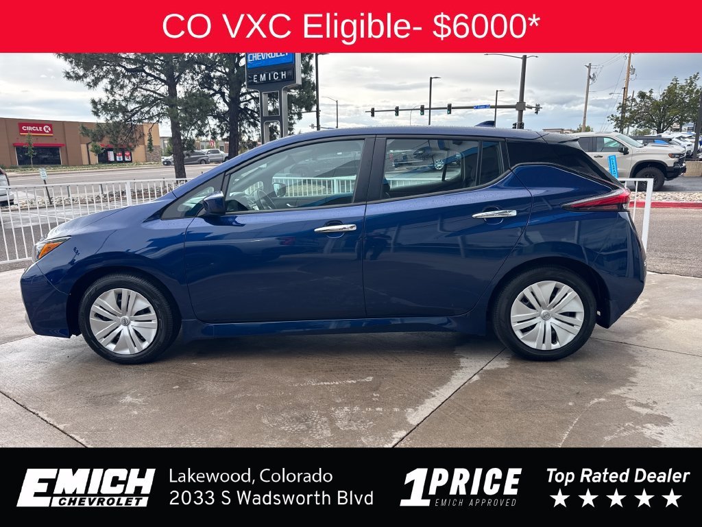 Used 2025 Nissan Leaf S with VIN 1N4AZ1BV4SC561592 for sale in Lakewood, CO